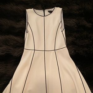 Alice & Olivia Black and White Dress